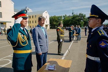 Оренбургская кадетка им. И.И.Неплюева отмечает юбилей